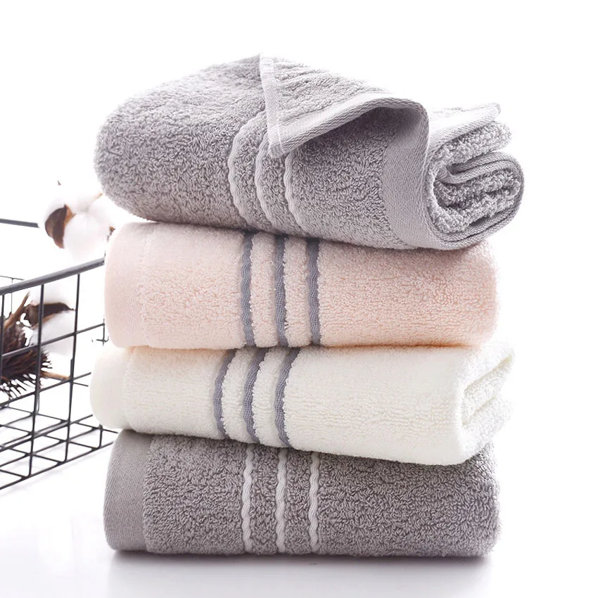 

Полотенца из хлопка, абсорбирующее плотное полотенце для всей семьи, ванной комнаты, гостиницы, креативное полотенце для лица и рук для взро...