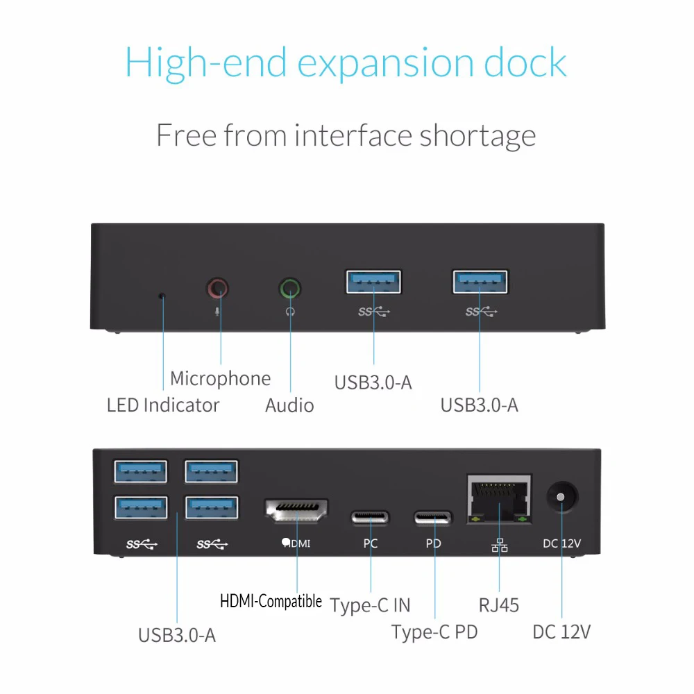 Док-станция ORICO USB 3 0 с разъемами Type-C и | Компьютеры офис