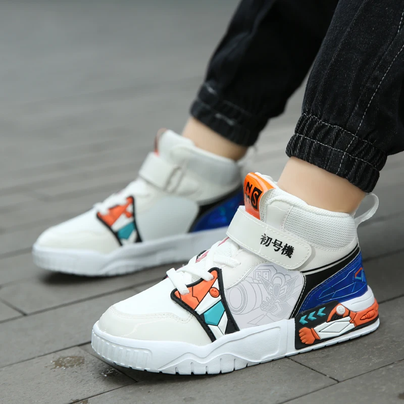 Новая детская осенне-зимняя повседневная обувь для мальчиков Evangelion Shogoki EVA-01 00 02 |