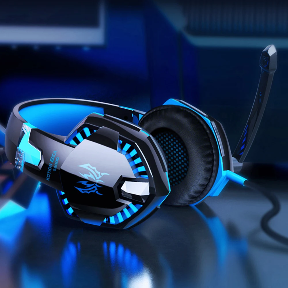 Проводная игровая гарнитура для ПК 3 5 мм PS4 наушники с объемным звуком и