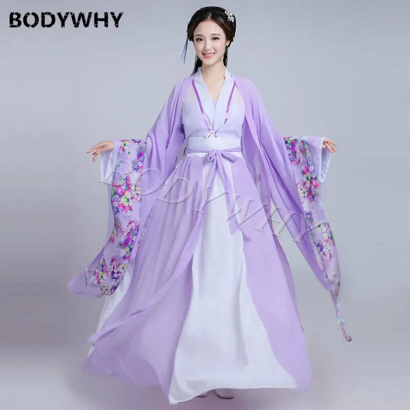 

New Women Ladies Retro Chinese Ancient Hanfu Costume Suit Cosplay Stage Dress Hanfu Girls Dress