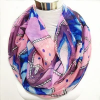 hot sale infinity scarf with print large scarves for women hijab mens balaclava scarves muffler ladies