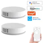 Датчик давления воздуха Tuya ZigBee, умный сенсор для измерения температуры и влажности, работает с Alexa Google Home Assistant