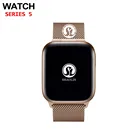 Умные часы с Bluetooth, 4 дюйма, 42 мм, чехол для смарт-часов Apple Watch, iOS, iPhone 8 PLUS, XS, Xiaomi, Android, не Apple watch