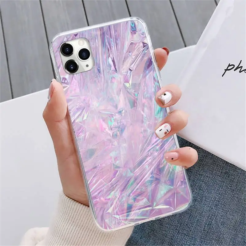 

Crystal Diamond Aesthetic Art Phone Case For iphone 12 5 5s 5c se 6 6s 7 8 plus x xs xr 11 pro max mini