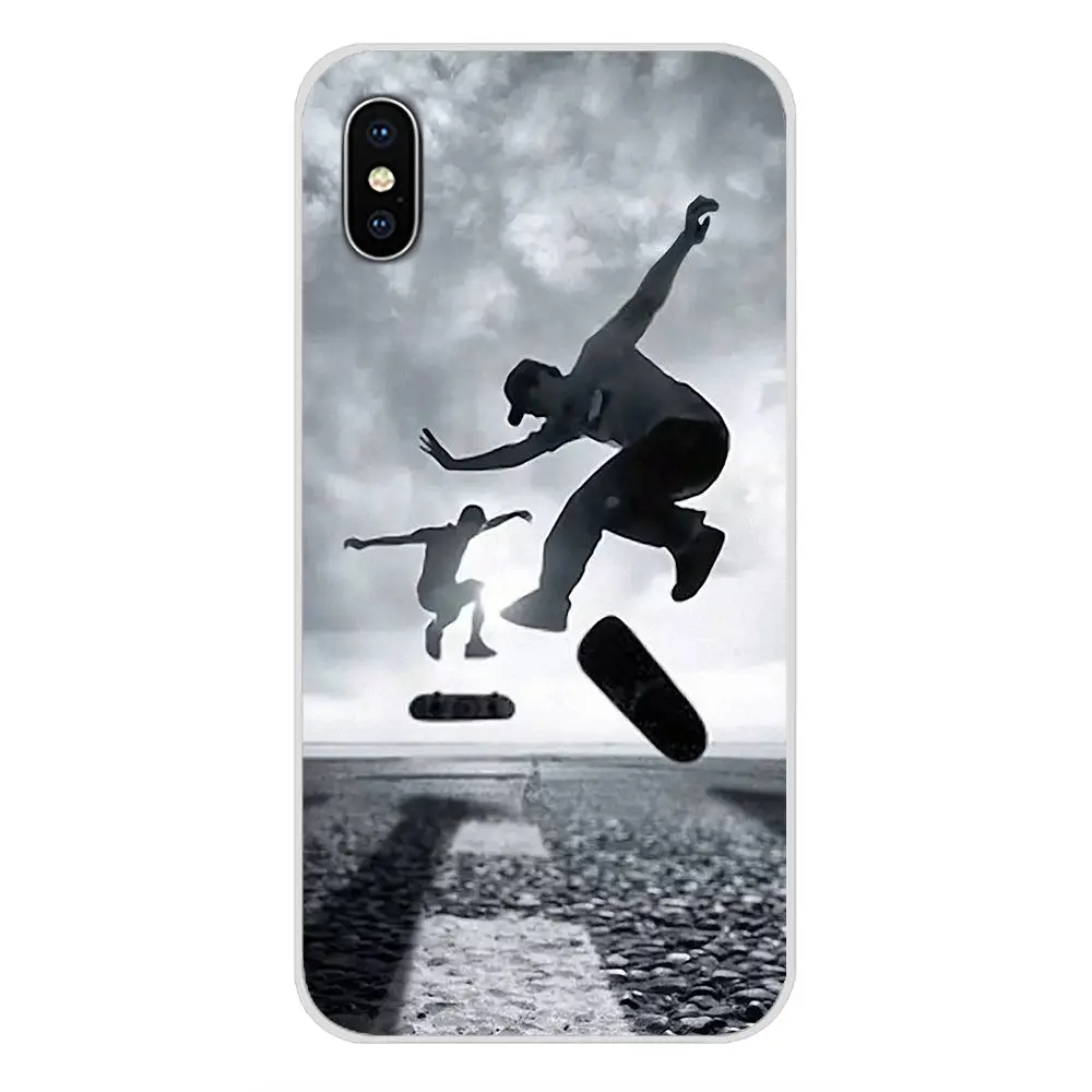 For Xiaomi Redmi Note 3 4 5 6 7 8 Pro Mi Max Mix 2 2S Pocophone F1 Sport skate board Newest Super Cute Accessories Shell Cover | Мобильные