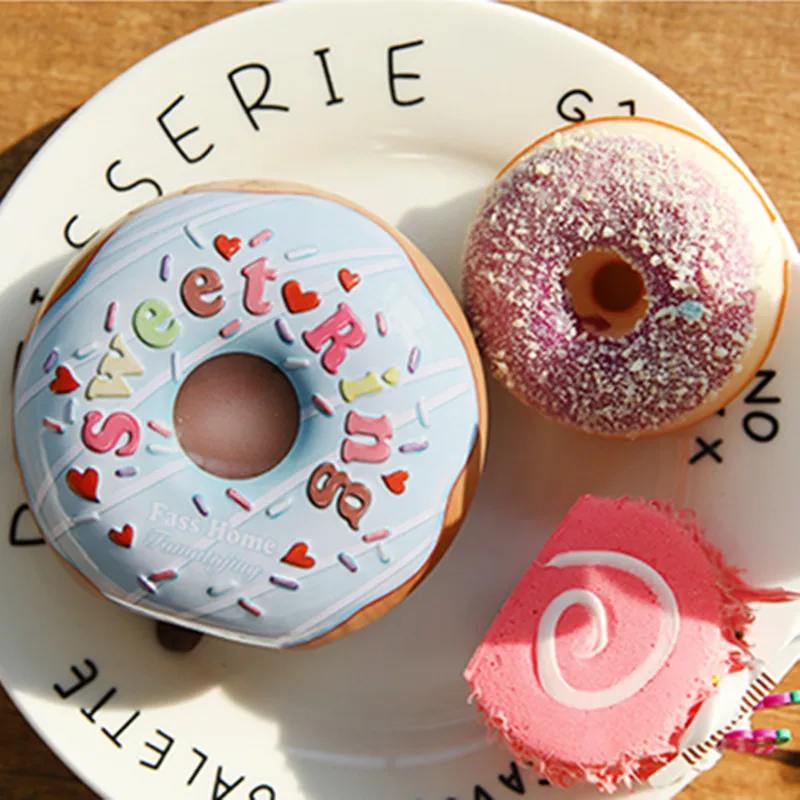 Рождественские подарки коробка для конфет с пончиками и драже рождественские