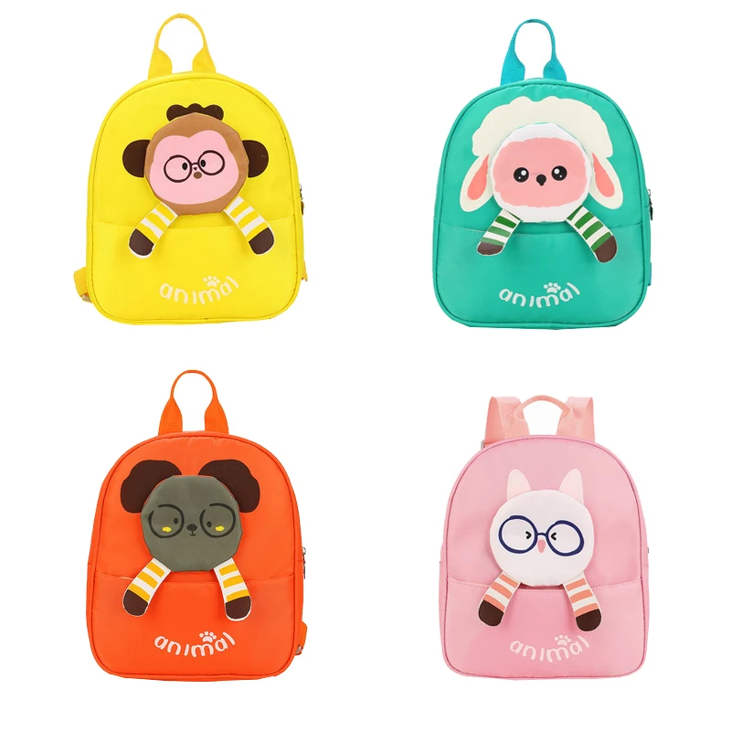Школьный ранец с мультипликационными животными, Детский рюкзак, рюкзак для детского сада, школьный ранец для детского сада, школьный рюкзак...