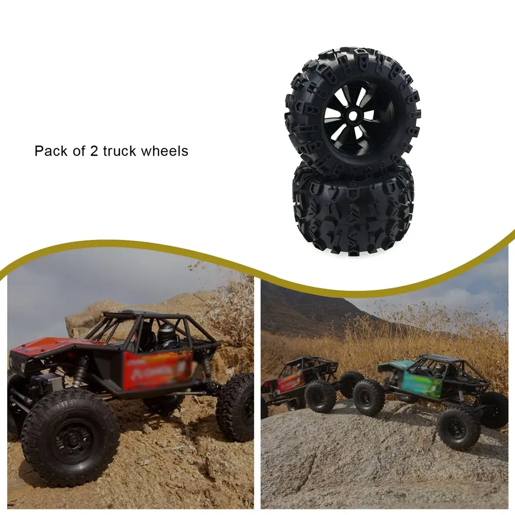 1 Pair RC Car Short Course 1/8 Scale On-Road Buggy Tire Set for Losi 5ive T Rovan LT Kingmotor X2 BAJA 4WD | Игрушки и хобби