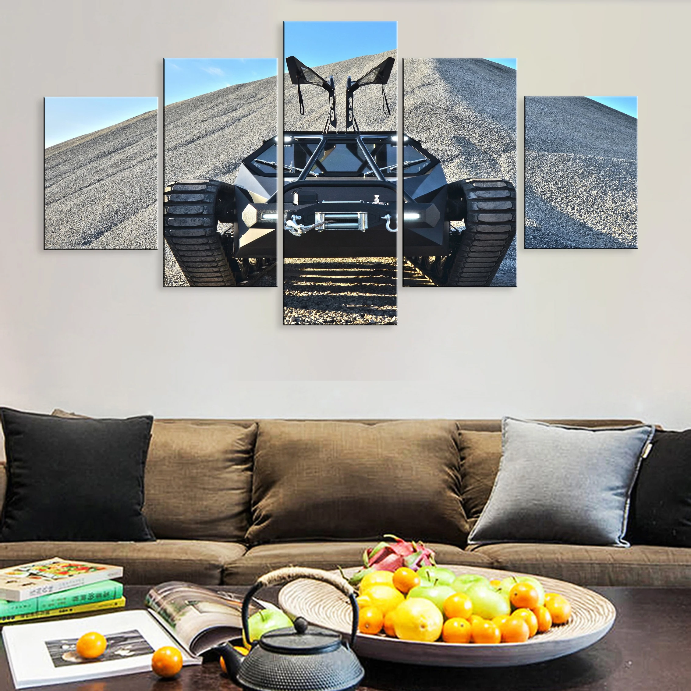 

Hd Printed Decoration 5 Pieces Art Modular Poster Painting Canvas Living Room Home Decor Framework Ripsaw EV2 Private Tank