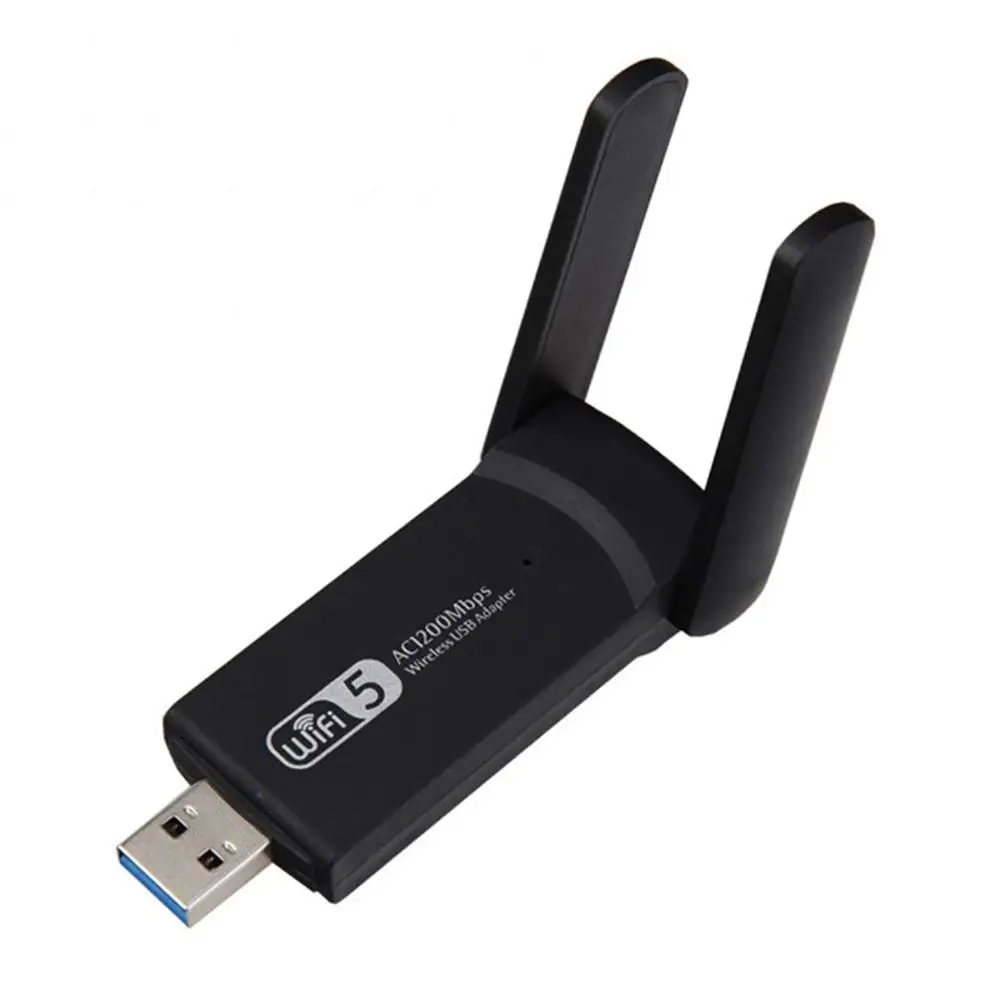 Usb 3 0 1200 Мбит/с Wifi адаптер двухдиапазонный 5 ГГц 2 4 802.11Ac Rtl8812Bu антенна ключ сетевая