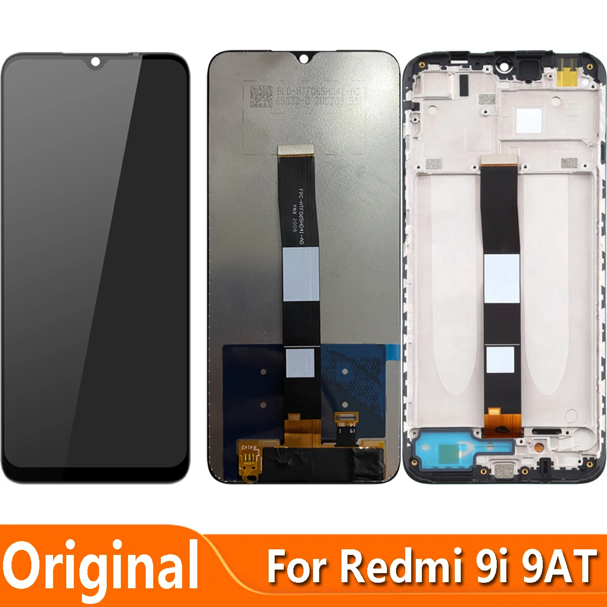 Pantalla LCD Original de 6,53 pulgadas para m&oacute;vil, montaje de digitalizador t&aacute;ctil para Xiaomi Redmi 9i M2006C3LII, Redmi 9AT M2006C3LVG-0