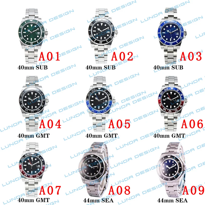 

U1 quality Mens Watches Automatic Movement Stainless Steel Watch women 2813 Mechanical Wristwatches Luminous montre de luxe