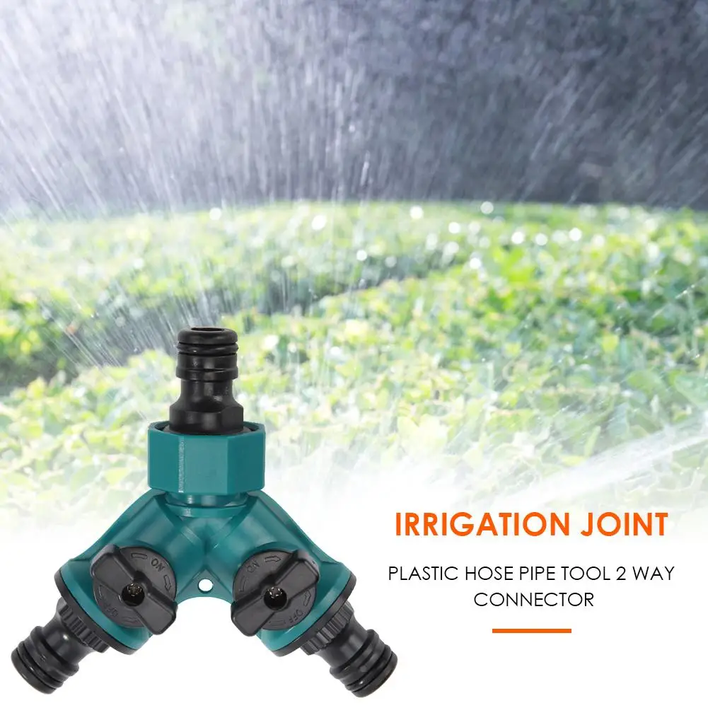 1 шт. пластиковый быстроразъемный клапан для полива сада|Соединители садового
