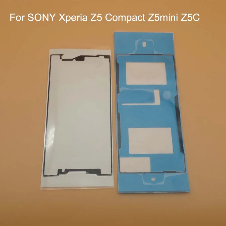 1 комплект = 2 шт. для SONY Xperia Z5 Compact E5803 E5823 Z5mini Z5C передний ЖК-дисплей экран + задняя