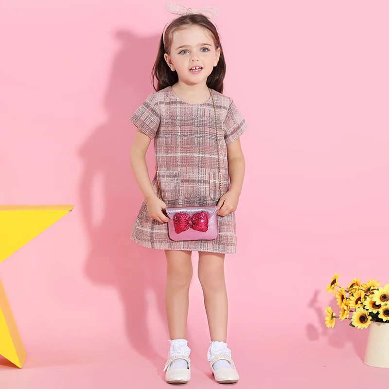 Платье для девочек bear leader рождественское платье маленьких детей комфортное