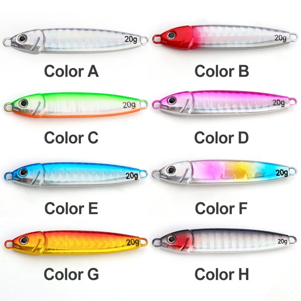 New micro jig Metal Jig Spoon 10G 15G 20G30G Shore Casting Jigging Lead Fish Sea Bass Fishing Lure Artificial Bait Tackle | Спорт и