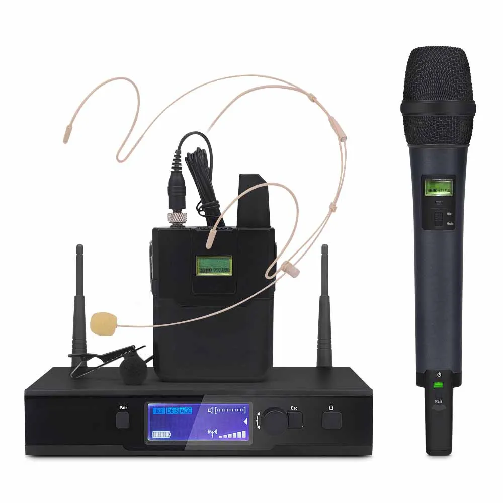 626 to 662MHZ Новая модель! Настоящее разнообразие UHF Цифровой беспроводной микрофон Системы EW D1! Professional Single ручной микрофон идеальная звуковая сцена - Цвет: 626 to 662MHZ