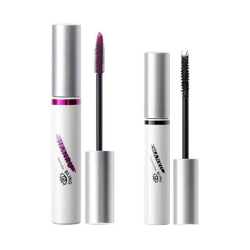 

Professional Makeup Color Mascara Waterproof Fast Dry Eyelashes Curling Lengthening Makeup Eye Lashes Blue Brown Mascara TSLM1