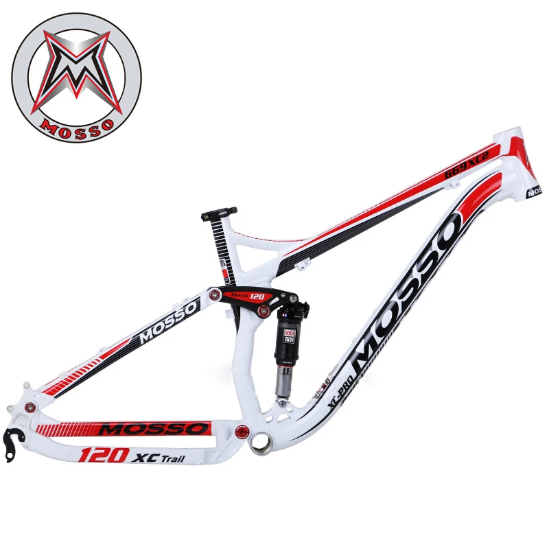 MOSSO 669XC2 Mountain Bicycle Frame Aluminum Alloy Bike Full Suspension 26er frame | Спорт и развлечения