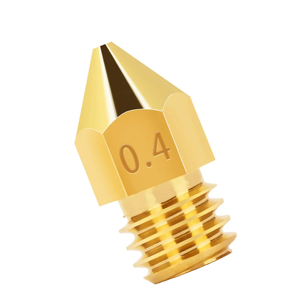 

20pcs MK8 Brass Point Head Nozzle 3D Printer Extruder Nozzles with Cleaning Needle Replacement for CR-10