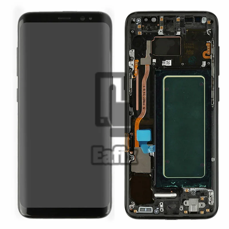 Burn in Shadows Original Samsung Galaxy S8 LCD With Frame G950F G950U Touch Screen S8 Plus G955F G955U  Assembly Adhesive Tools enlarge