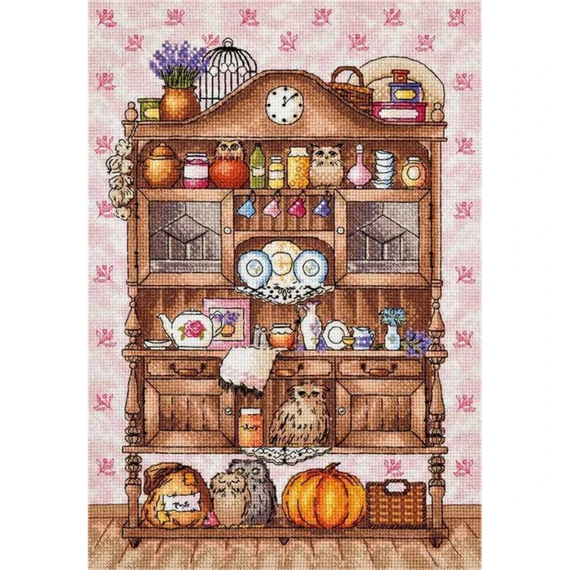 

ZZ4270 For Needlework Kit NOT PRINTED Cross stich Painting Set Cross Stitch Kits Cross-stitch Embroidery Set Stitch Kits Cross