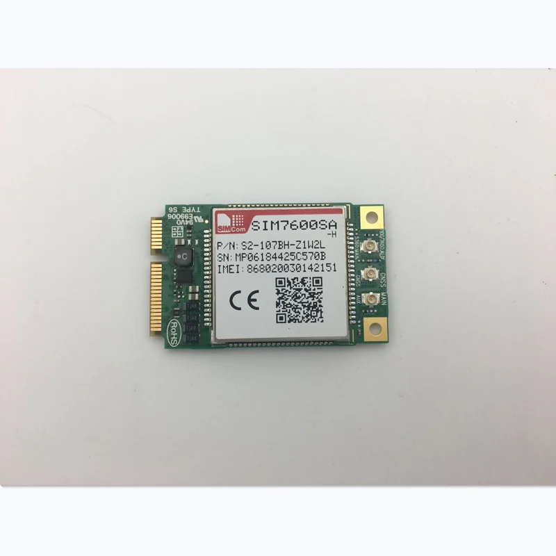 В наличии! SIMCOM SIM7600SA H SIM7600 мини Pcie Тип 4G CAT4 B1 B2 B3 B4 B5 B7 B8 B28 LTE модуль для