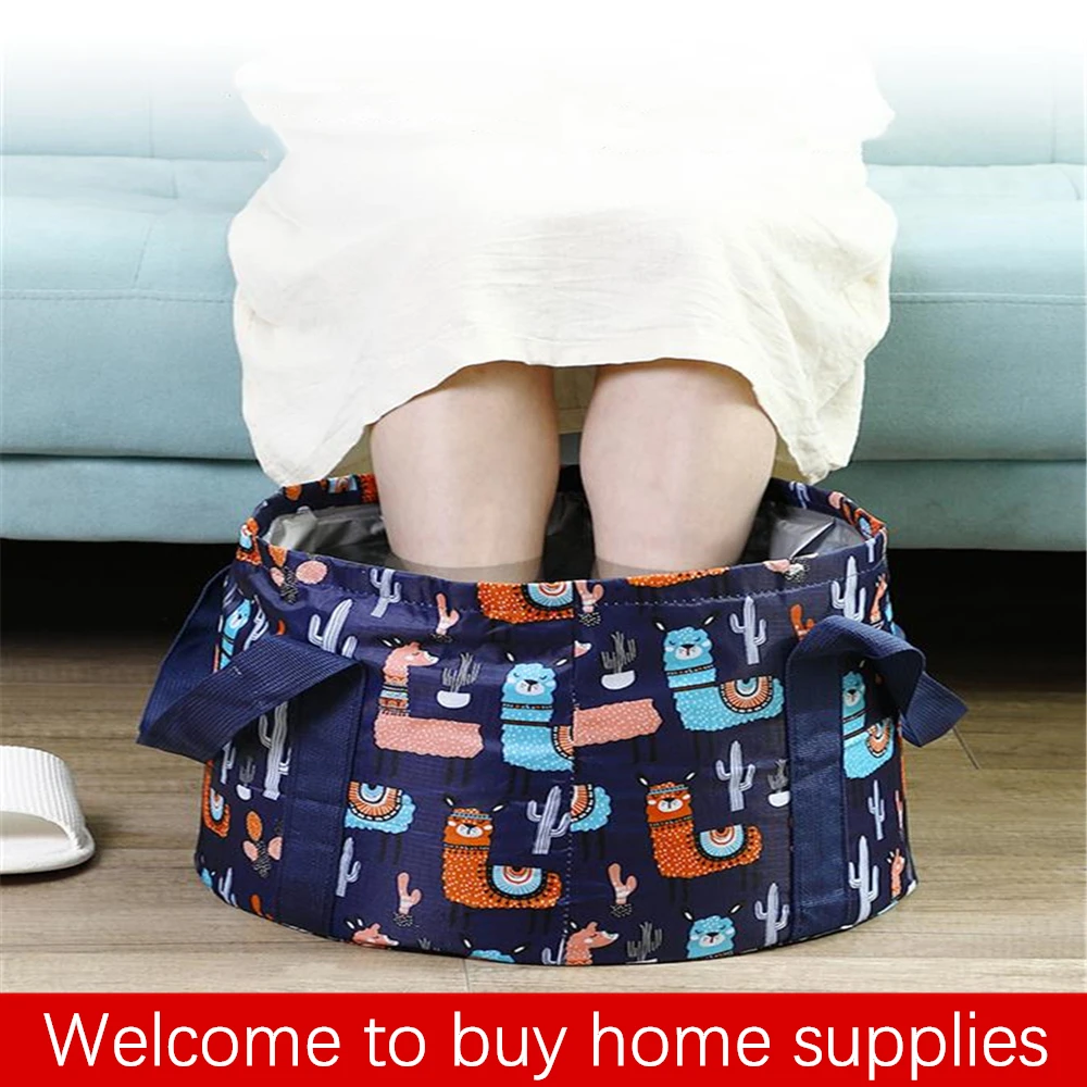 Портативная Складная Сумка ведро открытая компрессионная сумка для хранения