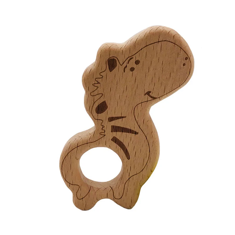 Детские деревянные Прорезыватели для зубов из бука пищевого класса деревянный