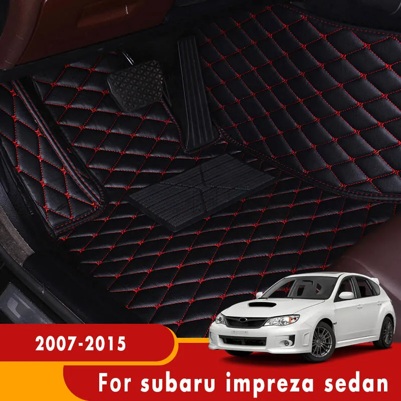 

For Subaru Impreza Sedan 2015 2014 2013 2012 2011 2010 2009 2008 2007 Car Floor Mats Auto Interiors Covers Carpets Accessories