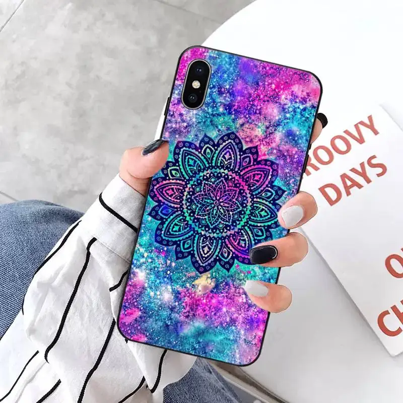 

Mandala flower Phone Case for iPhone 11 12 pro XS MAX 8 7 6 6S Plus X 5S SE 2020 XR mini
