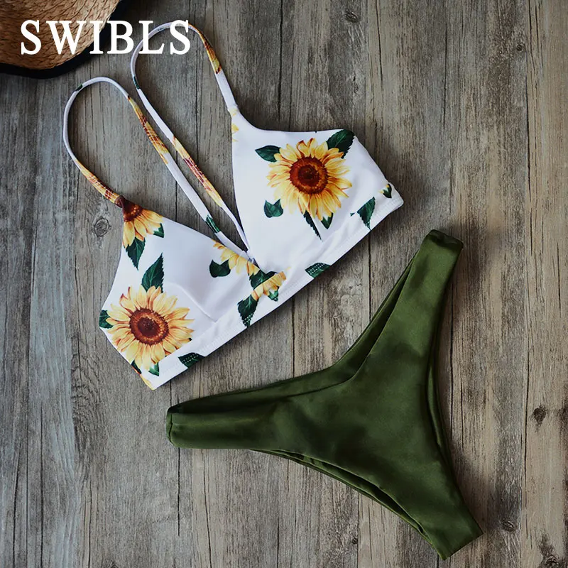 Женский купальник с чашками пуш ап белый купальный костюм 2020|Купальники| |