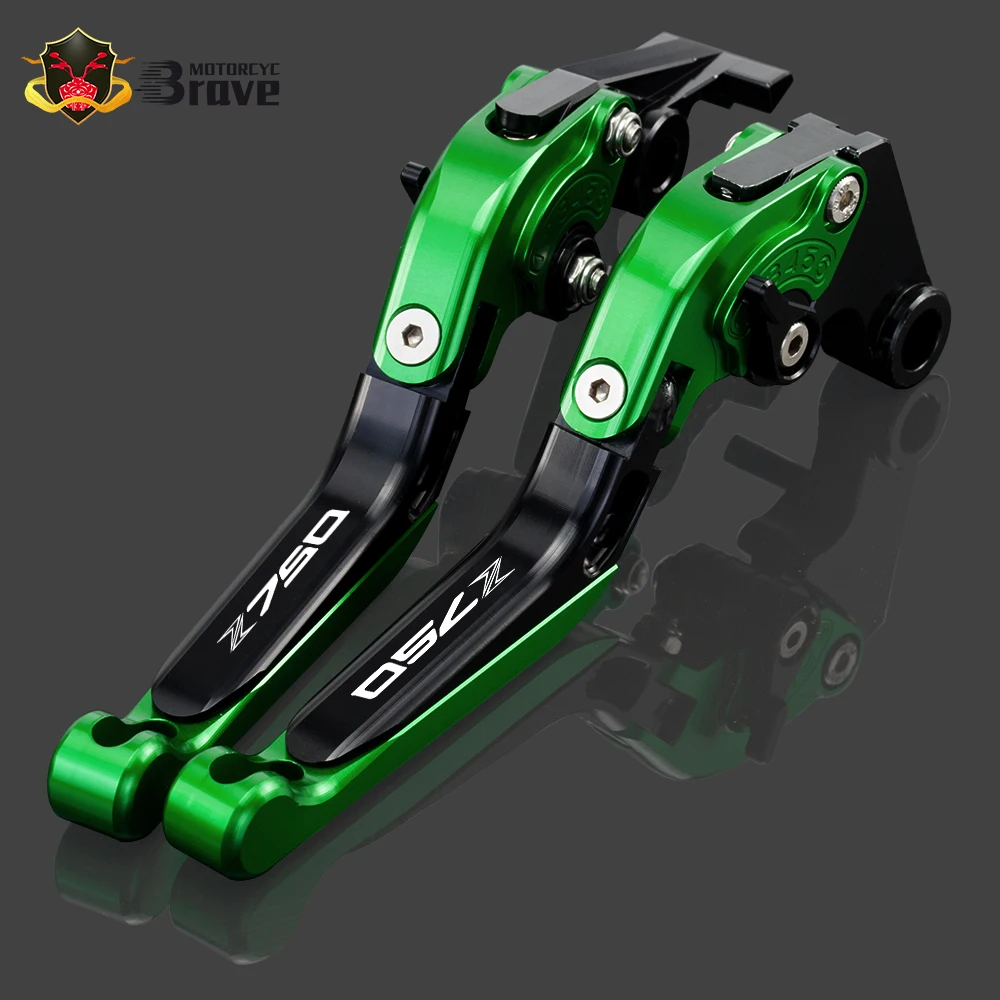 Для KAWASAKI Z750 Z 750 2004 2005 2006 Мотоциклетные аксессуары Складные Выдвижные рычаги