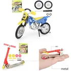 Металлический сплав скутер для пальца мини скутер двухколесный скутер-балансир с детские развивающие игрушки скутер для пальца велосипед палец мотоцикл подарок