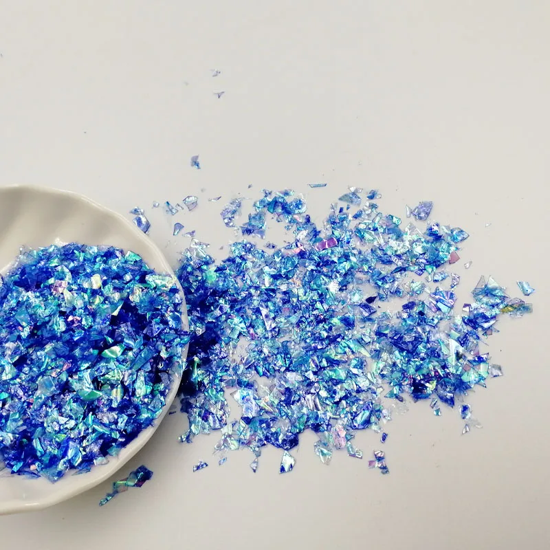 10/20 г неправильной оболочки бумажные Блестки для творчества флаконы ногтей