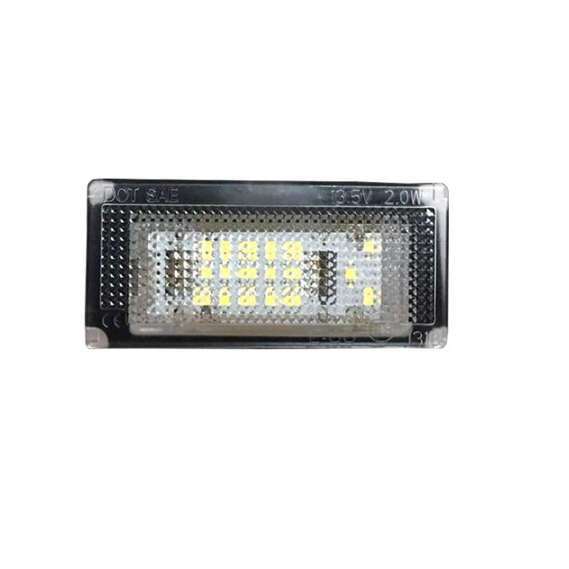 

BigBigRoad 2pcs Canbus No Error LED License Number Plate Light For BMW E65 E66 730i 735i 740i 745i 750i Saloon 2006 2007 2008