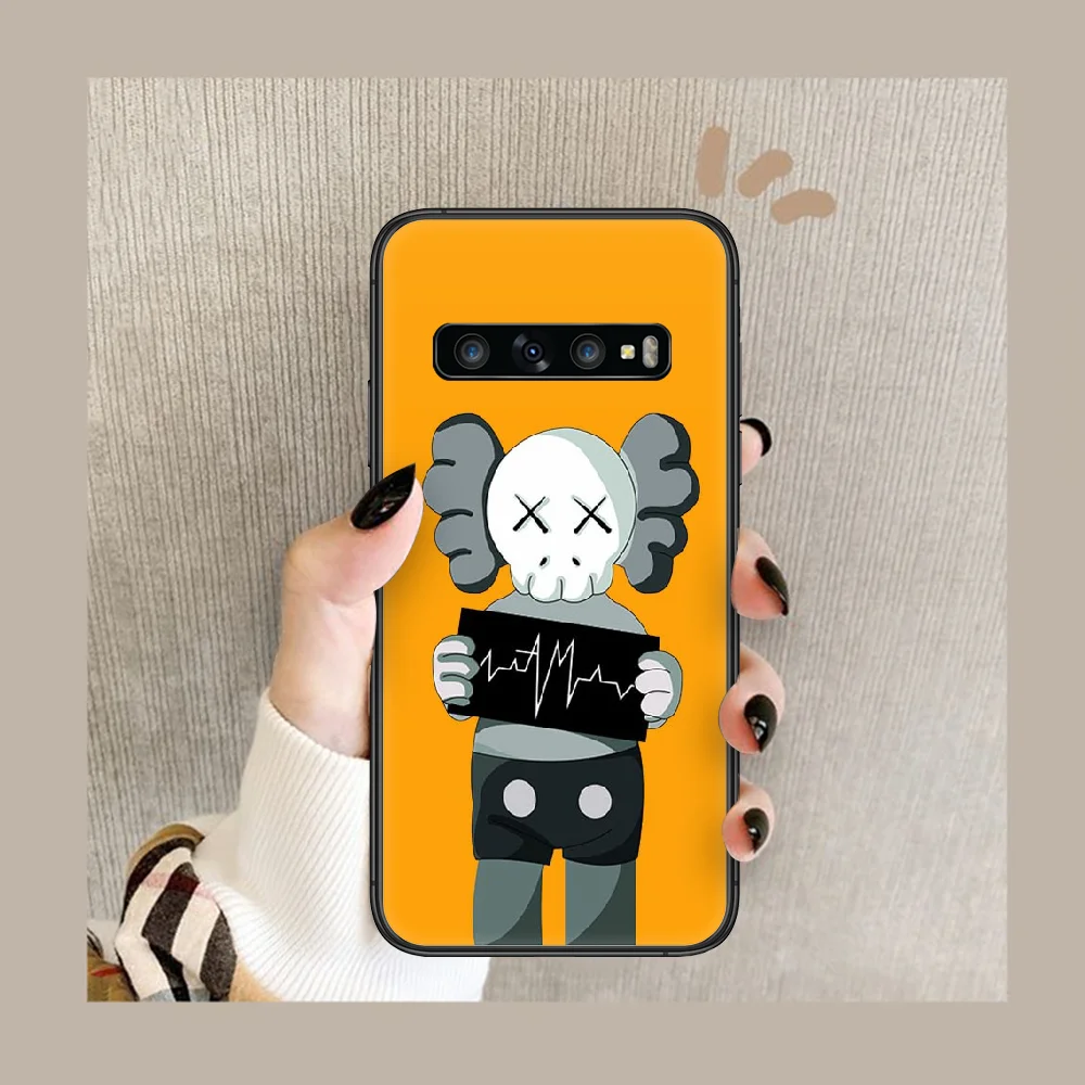 

kaw fashion Dolld Phone Case Cover Hull For Samsung Galaxy S 7 8 9 10 e 20 FE edge uitra plus Note 9 10 20 black Prime Silicone