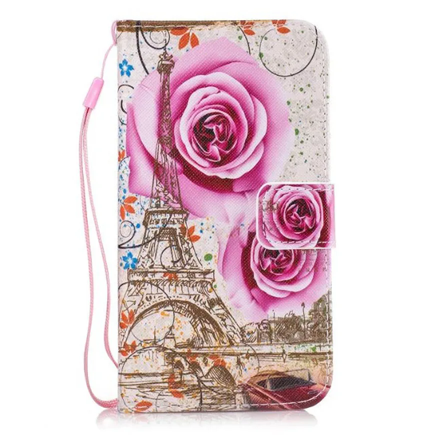 Art Painting Flower Book Wallet Flip Leather Cover Soft Case for Oneplus 5T 6T 7 Pro One Plus 7pro Phone Cases |
