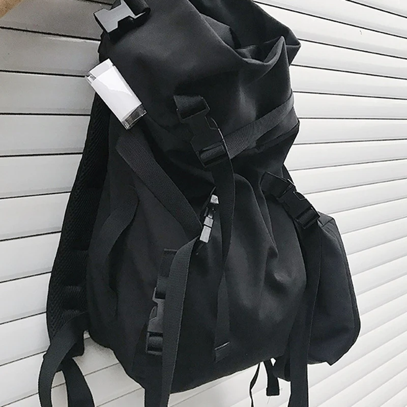 Мужской Простой Школьный рюкзак модная повседневная сумка для компьютера
