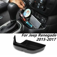gear tray center console organizers gear shift front storage tray for jeep renegade 2015 17 internal storage accessories