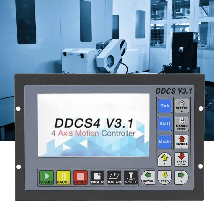 ЧПУ контроллер DDCSV3.1 4 осевой Автономный с функцией аварийной остановки комплект
