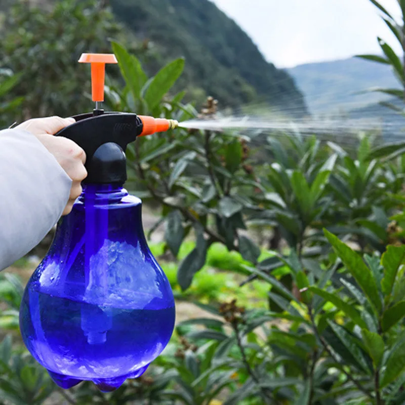 1.5Л растительный цветочный полив банка спрей бутылка ручного давления чайник