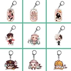 1 шт. аниме брелок для ключей унитаз Hanako Kun Мультяшные фигурки акриловая подвеска сумка аксессуар Hanako-kun