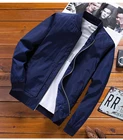 2021 куртка Мужские модные повседневные тонкие облегающие мужские куртки спортивная куртка-бомбер с Mens jackets and Coats размера плюс M- 4XL