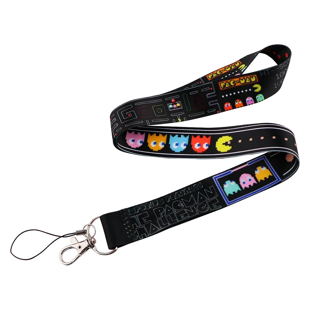 

JF1322 Funny Gam Lanyard for Key Neck Strap Lanyard Card ID Badge Holder Key Chain Key Holder Hanging Rope Keychain Accessories