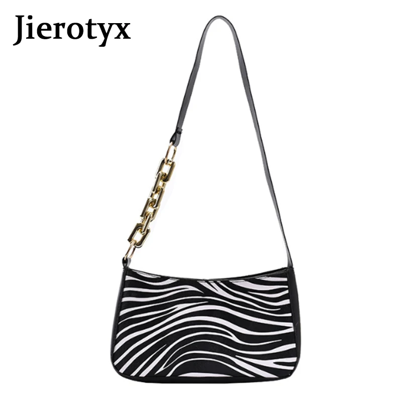 

JIEROTYX Fashion Women Nylon Shoulder Bags 2020 Wholesale Popular Bags Soft Strap Hobos Chic Crossbody Bag Casual Shoulder Bag