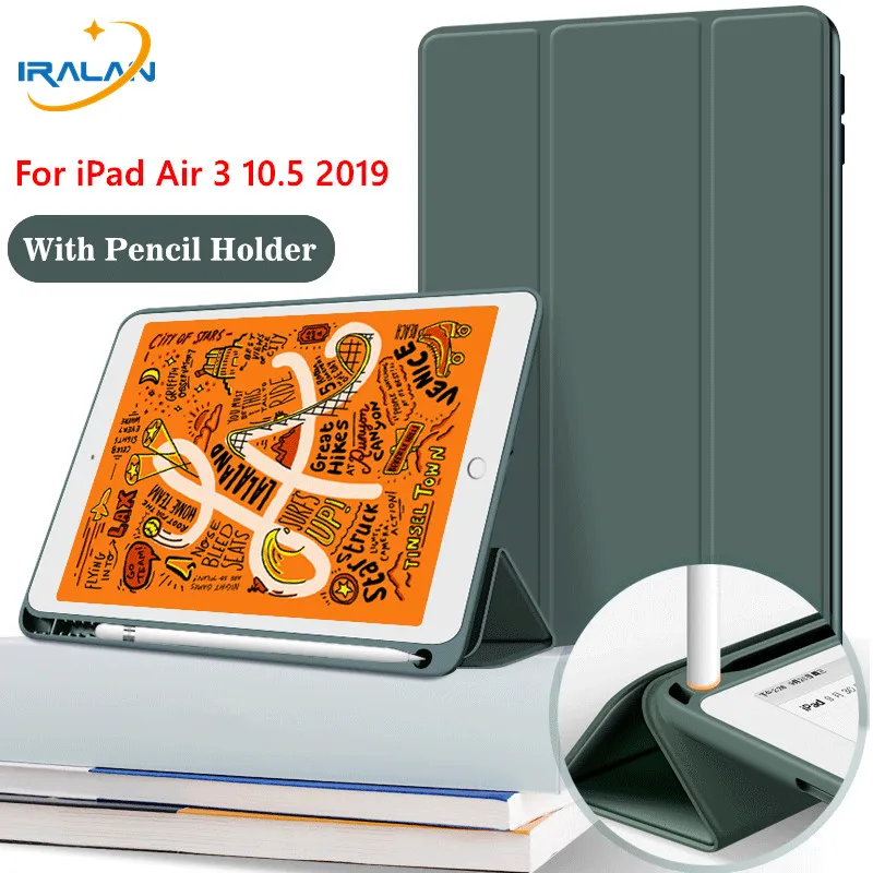 Магнитный умный чехол для iPad Air 3 10 5 2019 A2153 A2123 A2152 A2154 &quotс держателем карандаша из