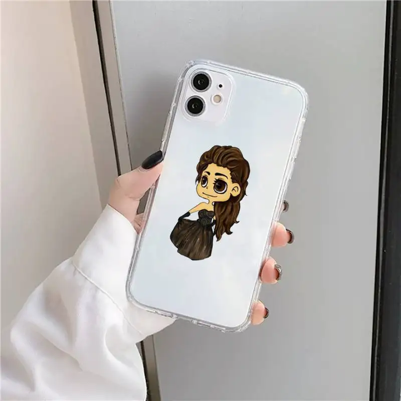 

The Vampire Diaries Phone Case Transparent for iPhone 6 7 8 11 12 s mini pro X XS XR MAX Plus SE funda coque
