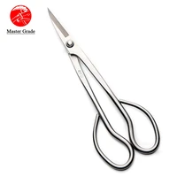 master grade 180 mm long handle forged bonsai scissors made by 5cr15mov alloy steel from tianbonsai